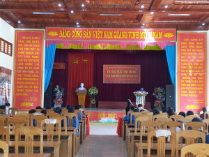 Đoàn thanh niên và UBND xã Nghi Quang phối hợp tổ chức ra mắt mô hình " Đoàn thanh niên với kiến thức pháp luật"