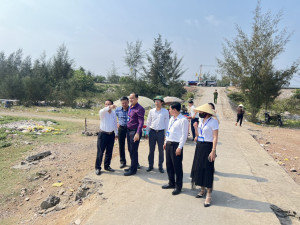 Thường trực Huyện ủy Nghi Lộc làm việc với Đảng ủy xã Nghi Quang đánh giá kết quả 2,5 năm thực hiện Nghị quyết Đại hội Đảng bộ xã nhiệm kỳ 2020 - 2025