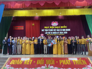 Đại hội đại biểu MTTQ Việt Nam Xã Nghi Quang lần thứ XII nhiệm kỳ 2024-2029
